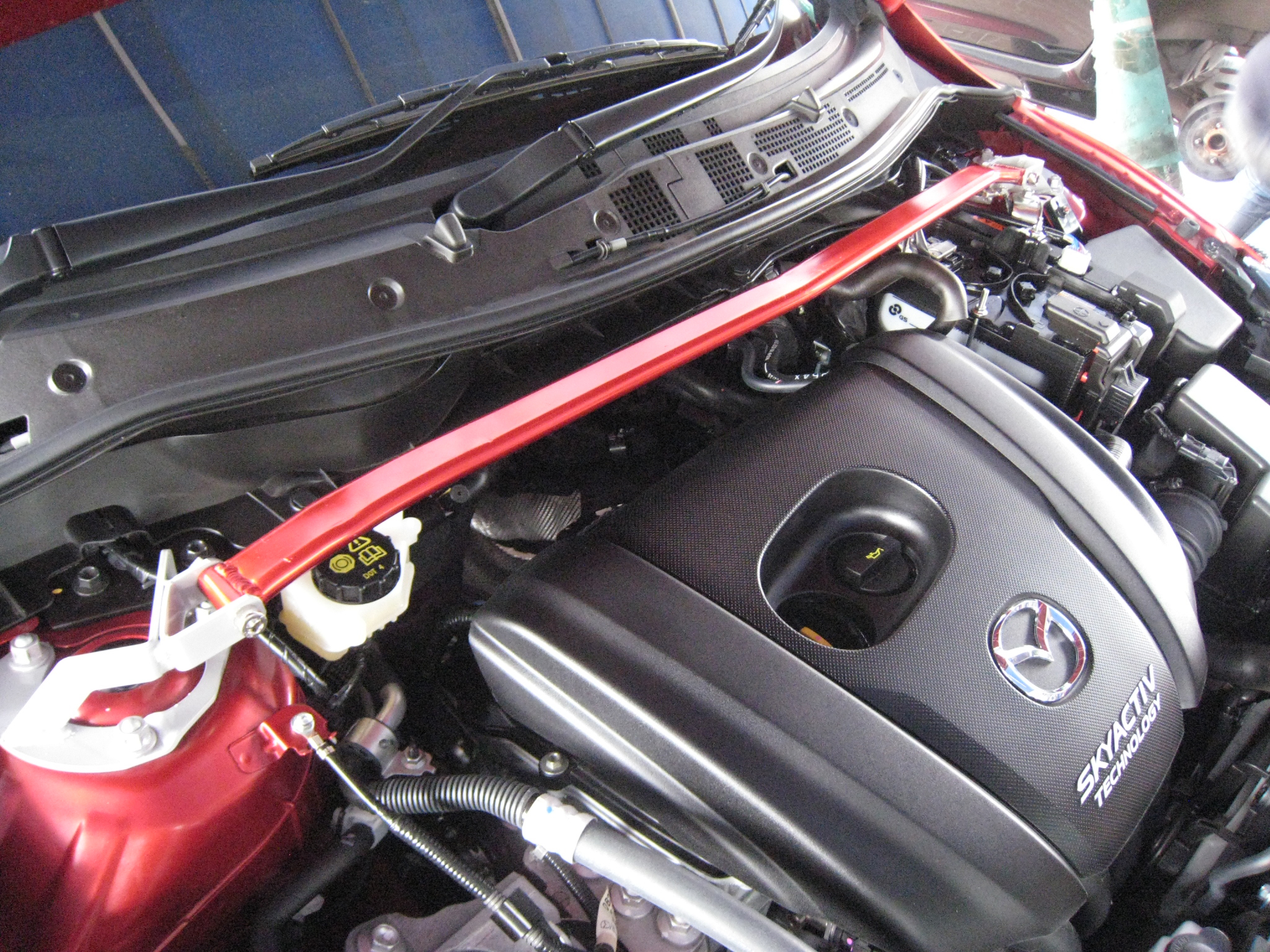 ชุดแต่ง Mazda2 2015-2019 ค้ำโช๊คหน้า